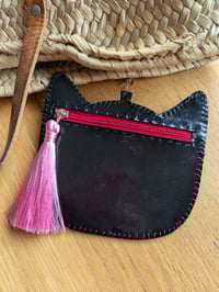 Image 2 of Black French Cat Purse