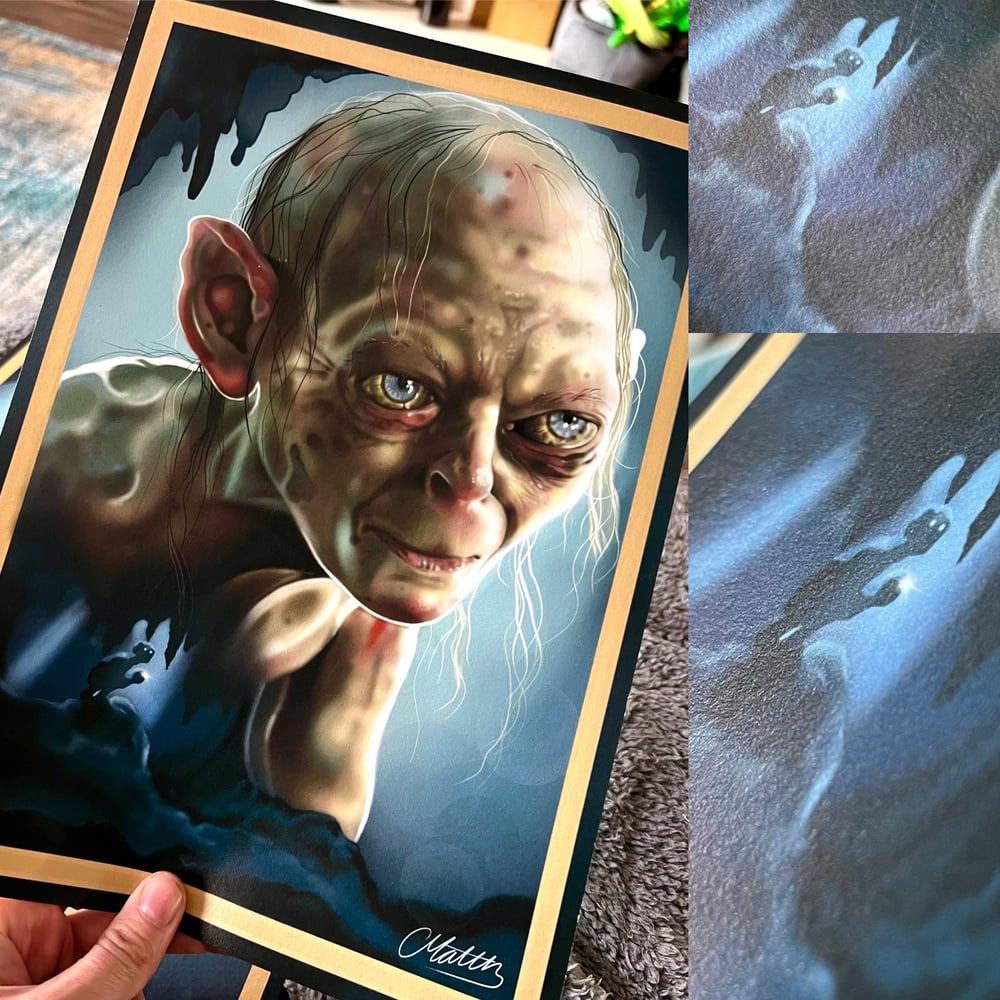 *Limited Edition Gollum print*