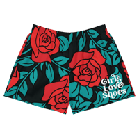 Image 1 of Girls Love Shoes Women's Athletic Short Shorts