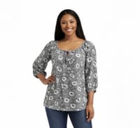 Image 5 of New XL Como Blu Co. Top #858*8