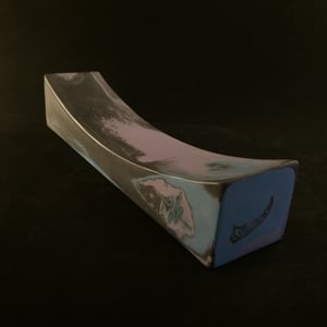 Image of Wired Ramps U Bench (Dark Grey, Blue and Light Purple)