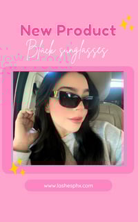 Image 2 of black sunglasses 🤩