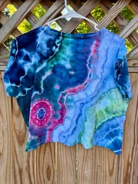 Image 2 of Medium Sneaky 😈 Donut ⭕️Roll Sleeve Crop Top
