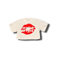 Image 1 of ** new new ** KISS KISS CROP TOP 2025