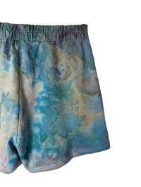Image 13 of L 100% Cotton French Terry Sweatsuit Set in Earthy Spiral Ice Dye