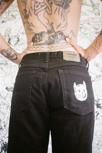 Image 3 of Biblically Accurate Pants Black