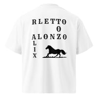 Image 5 of Cowboy Carter Avenegrs Unisex Organic Oversized High Neck Name Tee