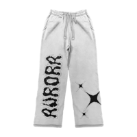 Image 1 of White Aurora sweat pants 