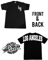 Los Angeles Big Print Black shirt