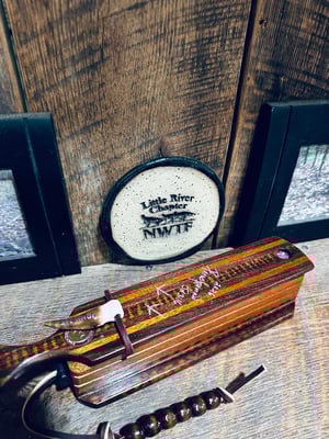 Image of Bolivian Rosewood/Mahogany with snakewood inlay