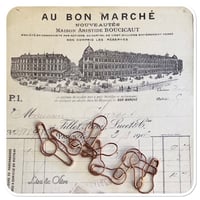 Image 1 of Tiny rose gold bulb pins pack of 20