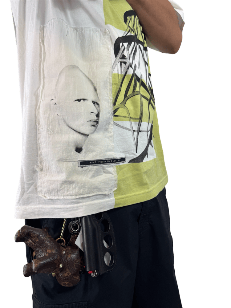 Image of Rick Owens Drkshdw Figure Patch Tee