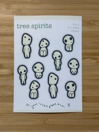 Image 2 of Tree Spirits Mini Sticker Sheet 