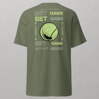 Image 1 of "Tennis Excellence Set Game Match" Unisex T-Shirt for Adults