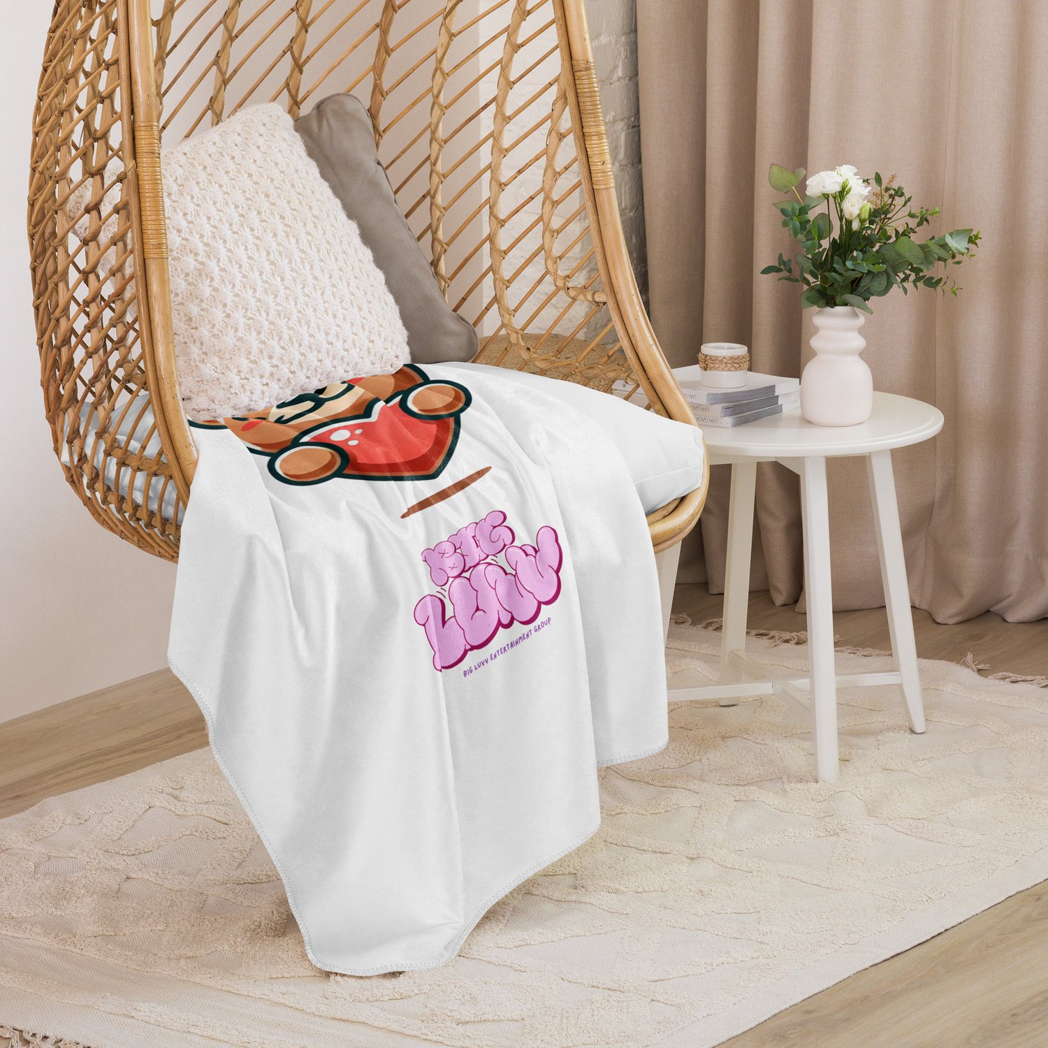Image of Bliss Lumi Sherpa blanket