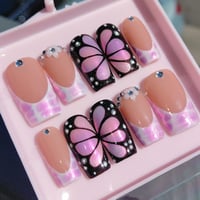 Medium- purple butterfly