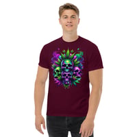 Image 2 of Weed Skull 4 Unisex classic tee