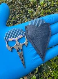 “C” Shocktop Baby Kreeper Comb + Navy Sheath