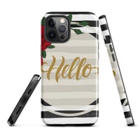Image 16 of Cygen Divine Designs Hello Tough Case for iPhone®