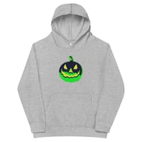 Image 6 of Youth Hoodie - Jack O Lantern Vintage Green-Black