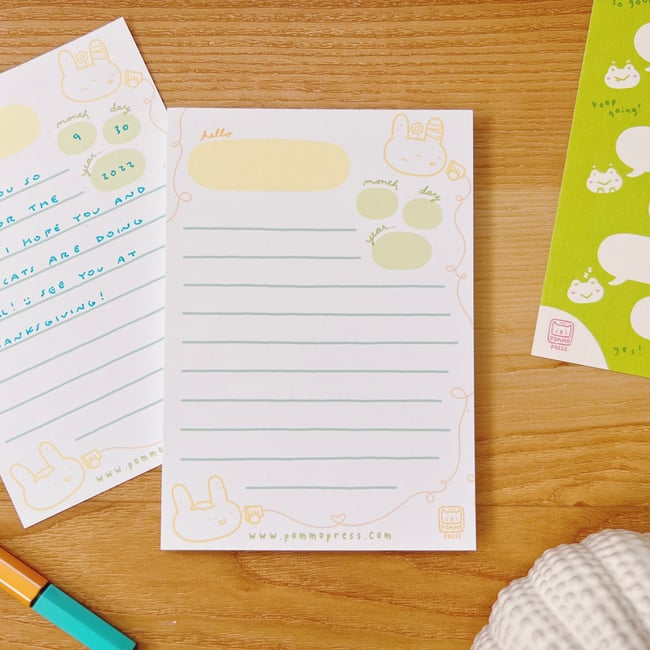 MEMO MINI NOTEPAD POMMO Press