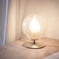 Image 5 of Lampe A Poser Verre Ambré