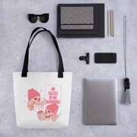 Image 2 of No selfies in the bathroom Tote bag