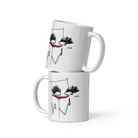 Image 3 of White glossy mug NICE 