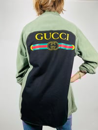 Image 1 of VINTAGE ARMY SHIRT JACKET GUCCI