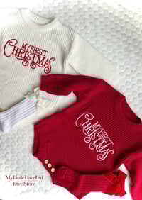 Image 2 of The My First Christmas Romper