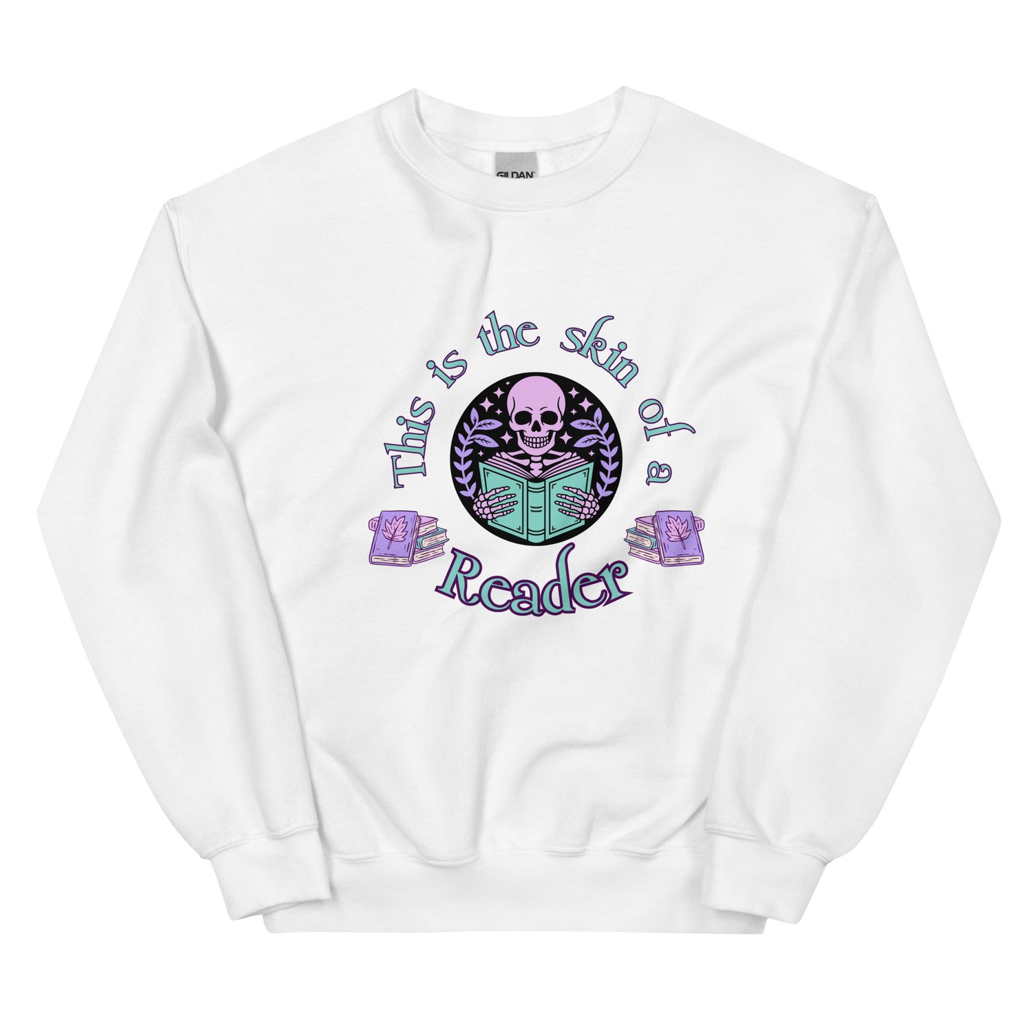 Image of Skin of a reader Unisex Sweatshirt