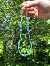 “feelin blue” necklace 