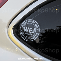 Image 1 of Clear WEJ Sticker