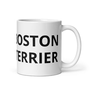 Image of BOSTON TERRIER MUG