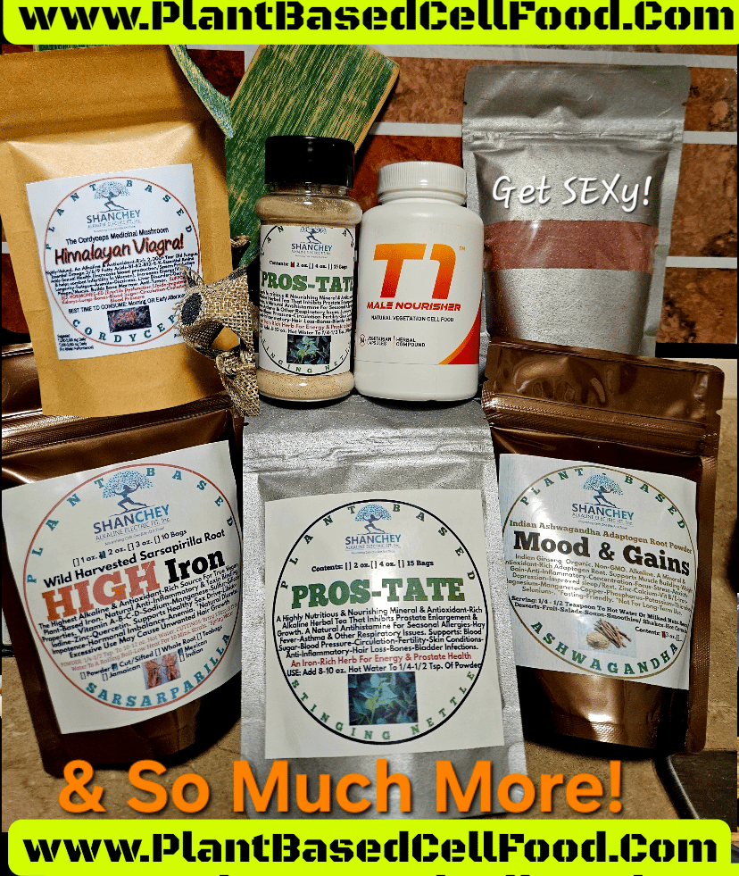 PROS-TATE! Prostate-Blood Pressure-Blood Sugar-Detoxer-Hair Loss-Eczema-Osteoarthrits  