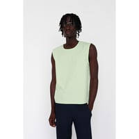 Image 2 of ANM260017 POPLIN TANK PASTEL GREEN