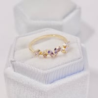Image 2 of Purple Blossom  Ring