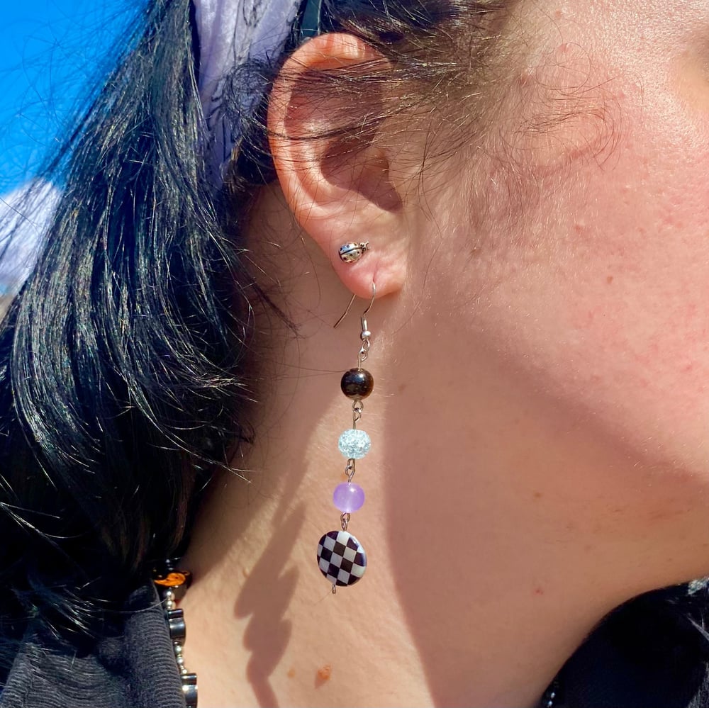 Image of Retro Babe Earrings 