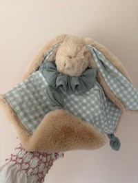 Image 4 of DOUDOU CARRÉ VICHY VERT SAUGE 