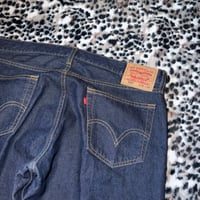 Image 4 of (38) Dark Wash 529 Baggy Levi’s 
