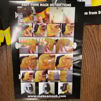 Image 2 of Daft Punk Random Access Memories Original Promo Mask 