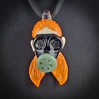 Image 2 of Gingersnap Gasmask Predilections Pendent