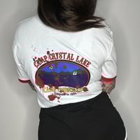 Image 2 of *PRE-ORDER* Camp Crystal Lake Camp Counsellor Ringer Tee