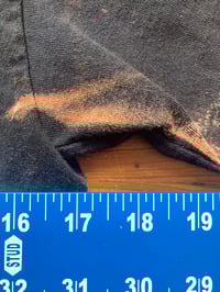 Image 4 of 'Burning IV' Screenprinted Bleached Tee Oneshot