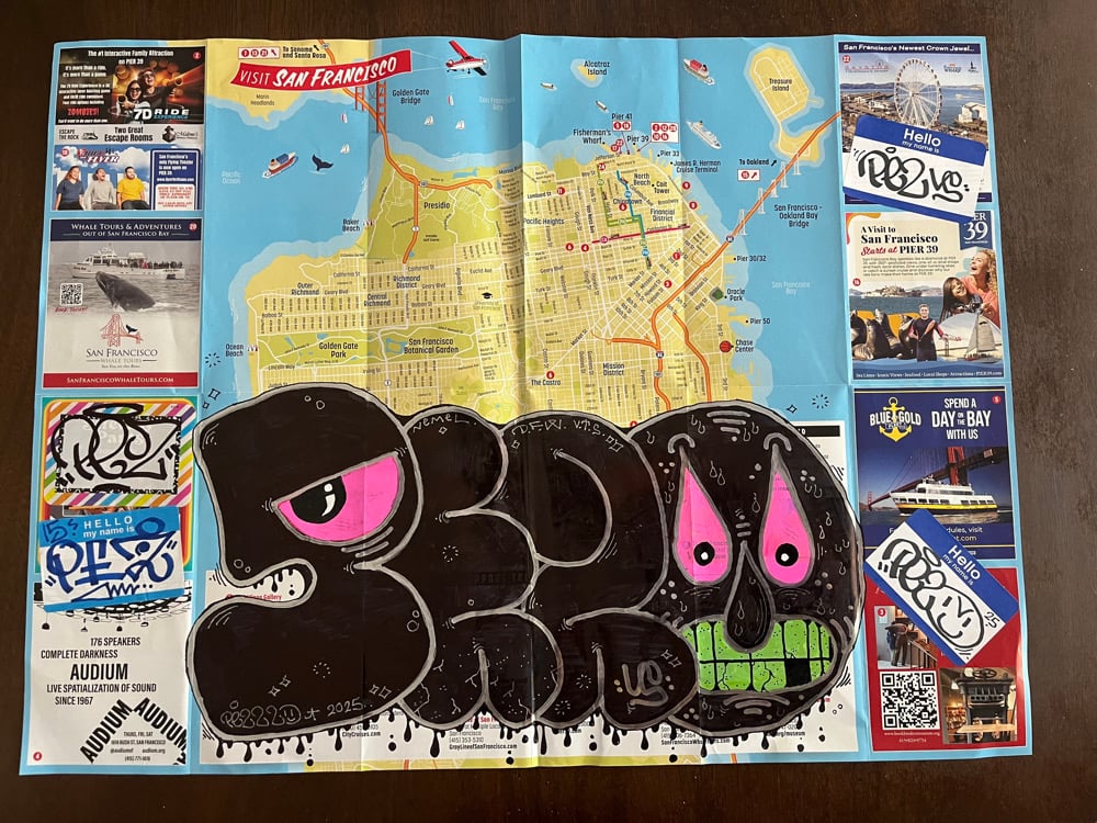 Image of San Francisco tourist poster