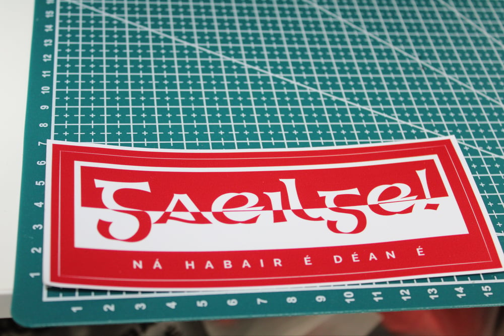 Gaeilge! Sticker 