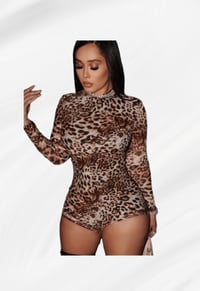 Image 1 of Cheetah-Licious Jumpsuit