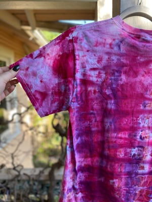 Image of SMALL Live Fast Eat Trash Tie Dye Shirt