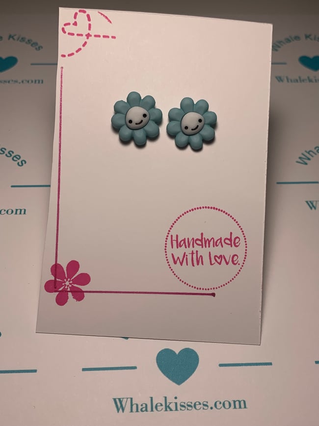 Smiley Flower earrings
