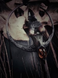 Image 2 of Amber, obsidian & bone 